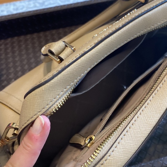 Michael Kors Tan Leather Satchel - Picture 5 of 7